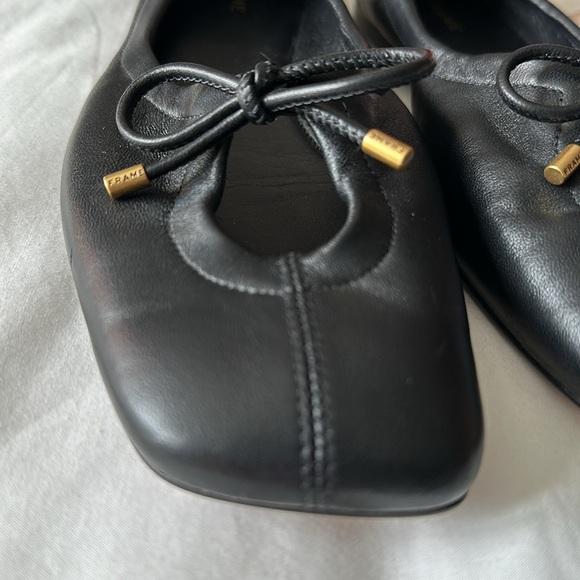 FRAME black ballet flats - Picture 3 of 7